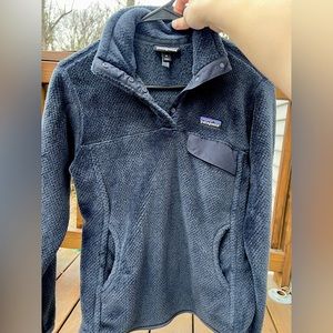 Patagonia Women’s Los Gatos 1/4 Zip Fleece, Smolder Blue (GENTLY WORN)